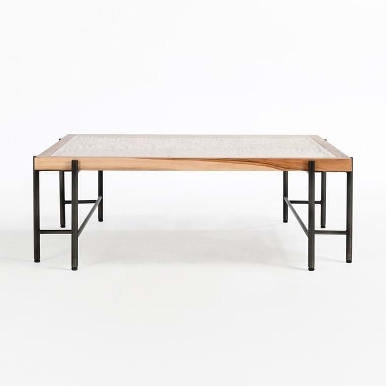 Teak Small Branch Coffee Table- 50 x 50 x 17