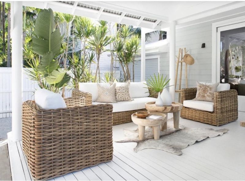 Luar Outdoor Sofa/Outdoor Fabric-81x35x32H