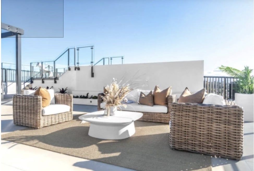 Luar Outdoor Sofa/Outdoor Fabric-81x35x27