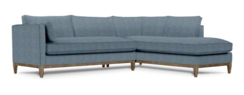 Leo RS Chaise-BR105-52-WO+-87 &quot;x 107&quot; x 36&quot; H x 34&quot; D