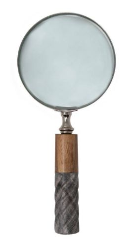 Magnifying Glass, 2-Tone 4x1x8.75