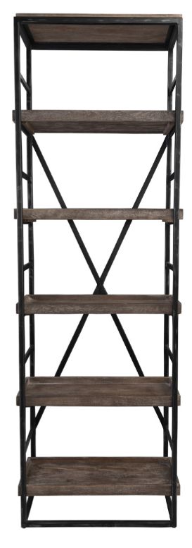 Evan Single Bookshelf 30x15x96