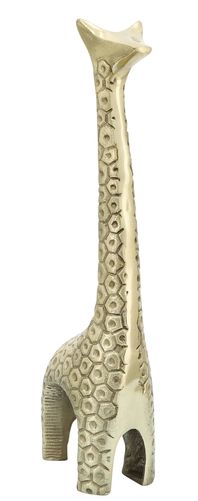 Aluminum Giraffe-Gold 16&quot;