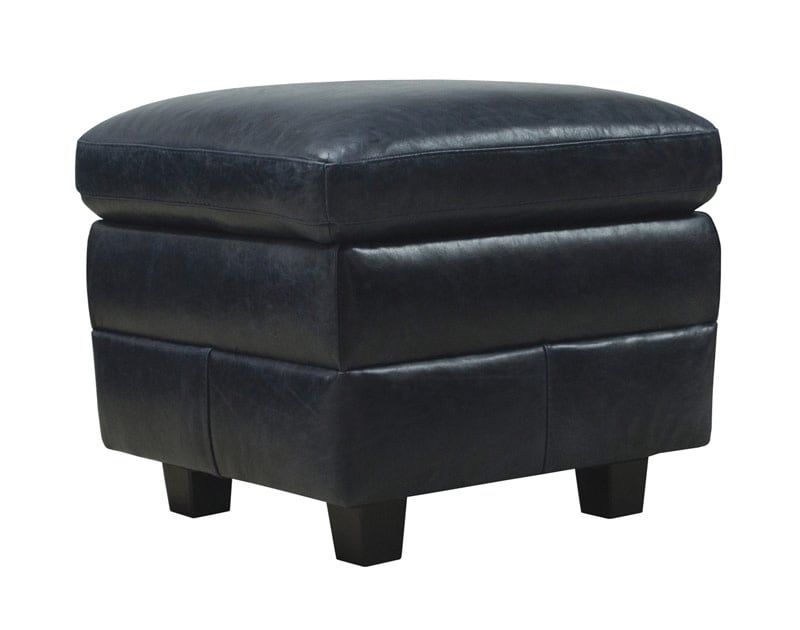 Anya Ottoman-Midnight Blue-31x22x20-Clearance!