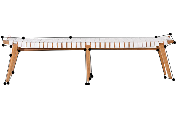 Camila Bench-White-74x15x18