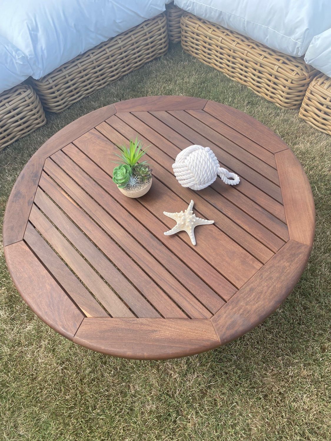 Ipe Coffee Table-41.25x41.25x17