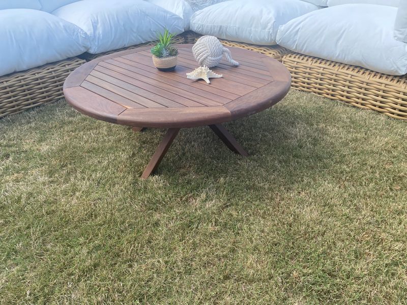 Ipe Coffee Table-41.25x41.25x17