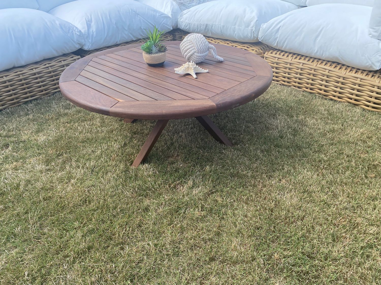 Ipe Coffee Table-41.25x41.25x17
