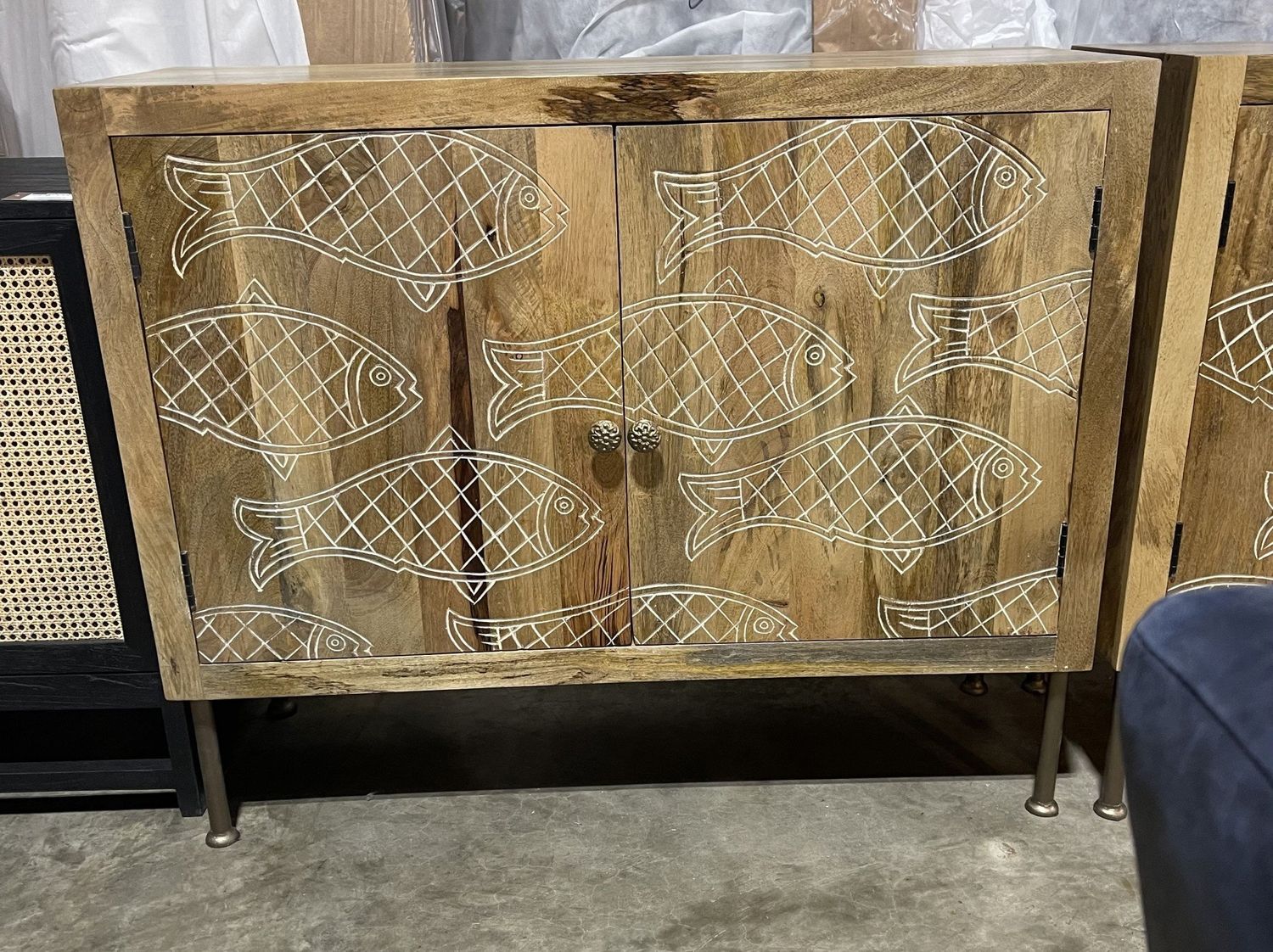 Fish Cabinet-2 Door-44x16x36.5 No additional discounts allowed