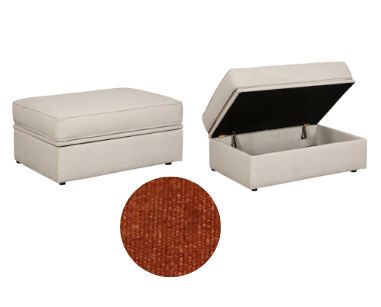Storage Ottoman-Kenley Adobe-39x25x16