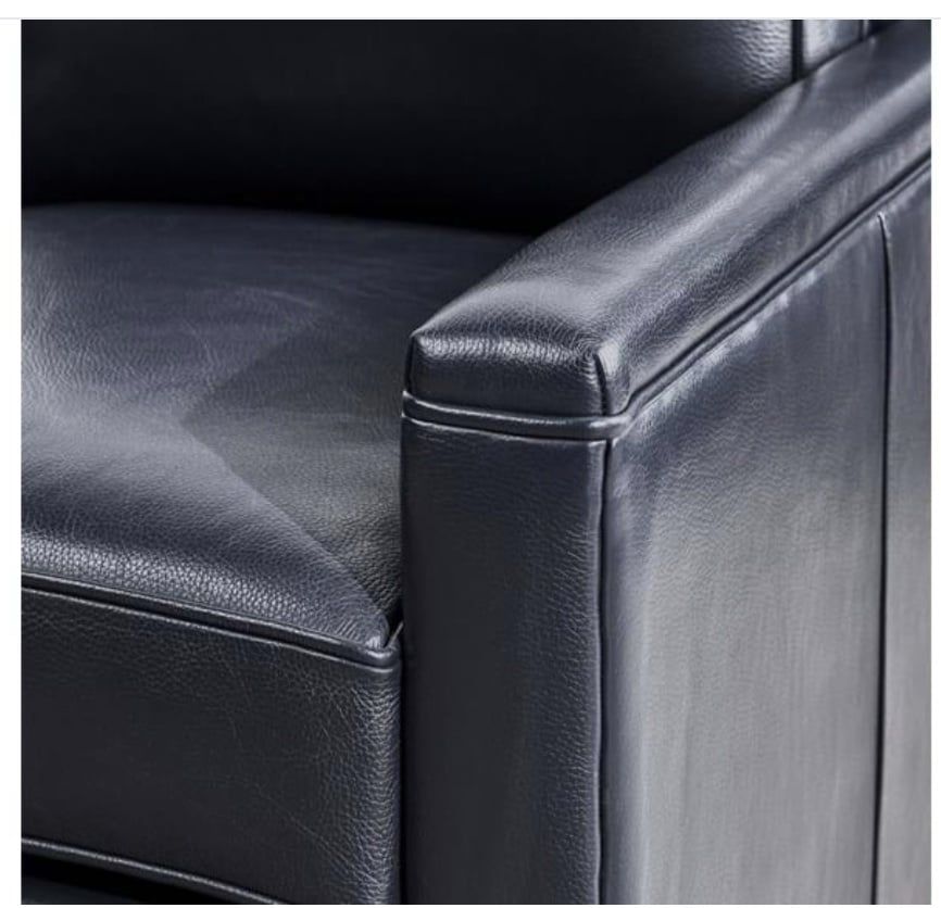 Clark Swivel Accent Chair-Indigo-29x35.5x29.5 Clearance! No Add Disc.