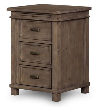 Settler Nightstand 3 Drwr-19.75x17.75x27.5