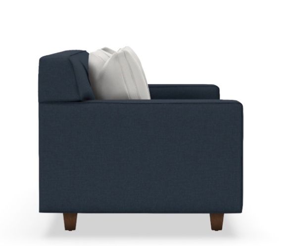 Dorset Navy Bench Seat Sofa-ST102-56(Q)-WP-80x37x33 Clearance