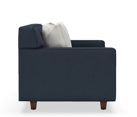 Dorset Navy Bench Seat Sofa-ST102-56(Q)-WP-80x37x33 Clearance