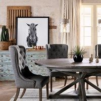 Ext Dining Table-Black Olive-47.25 x 30.75