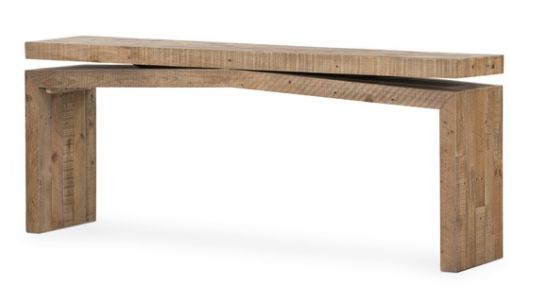 M Console-Nat 78.75x15x30.75