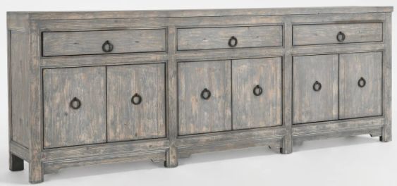 Amherst Sideboard-Antique Blue-104×18×38