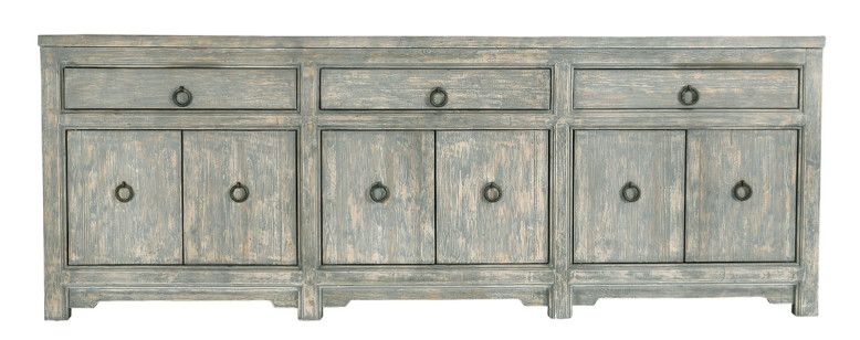 Amherst Sideboard-Antique Blue-104×18×38