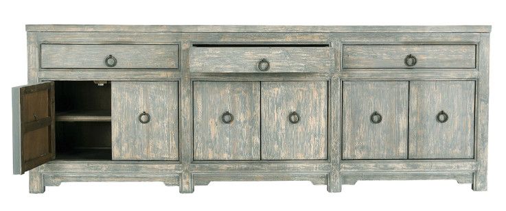 Amherst Sideboard-Antique Blue-104×18×38