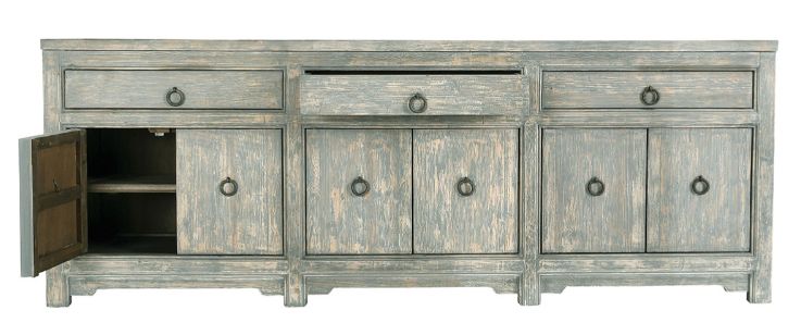 Amherst Sideboard-Antique Blue-104×18×38