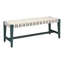 Coastal Bench-Blue-48x16x18 As Is! Was 686.35