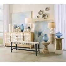 Causeway Bench-Blue-48x16x18 Clearance No Discounts