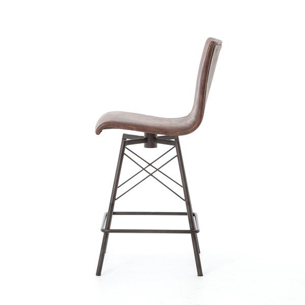 Diaw Counter Stool-Havana-18x20.75x39.5
