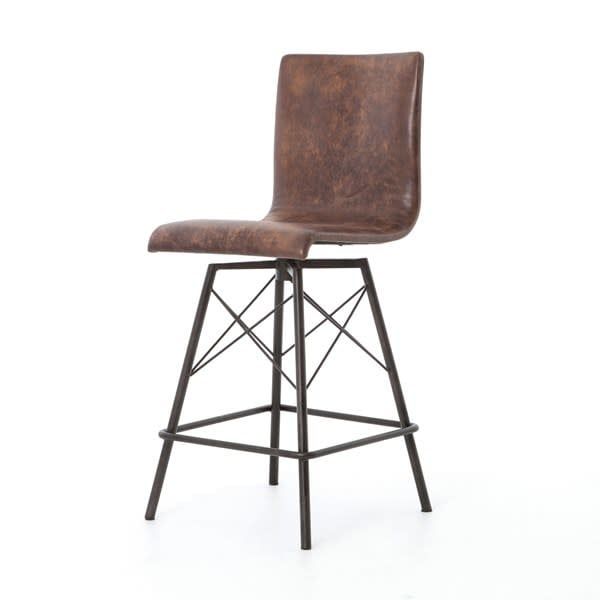 Diaw Counter Stool-Havana-18x20.75x39.5