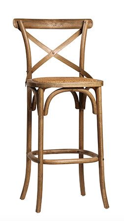 Gaston Barstool-Grey Oak-20x20x44