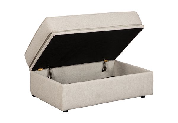 Storage Ottoman-Ken Haze 39x25x16
