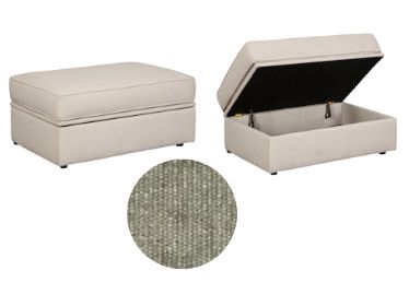 Storage Ottoman-Kenley Haze 39x25x16
