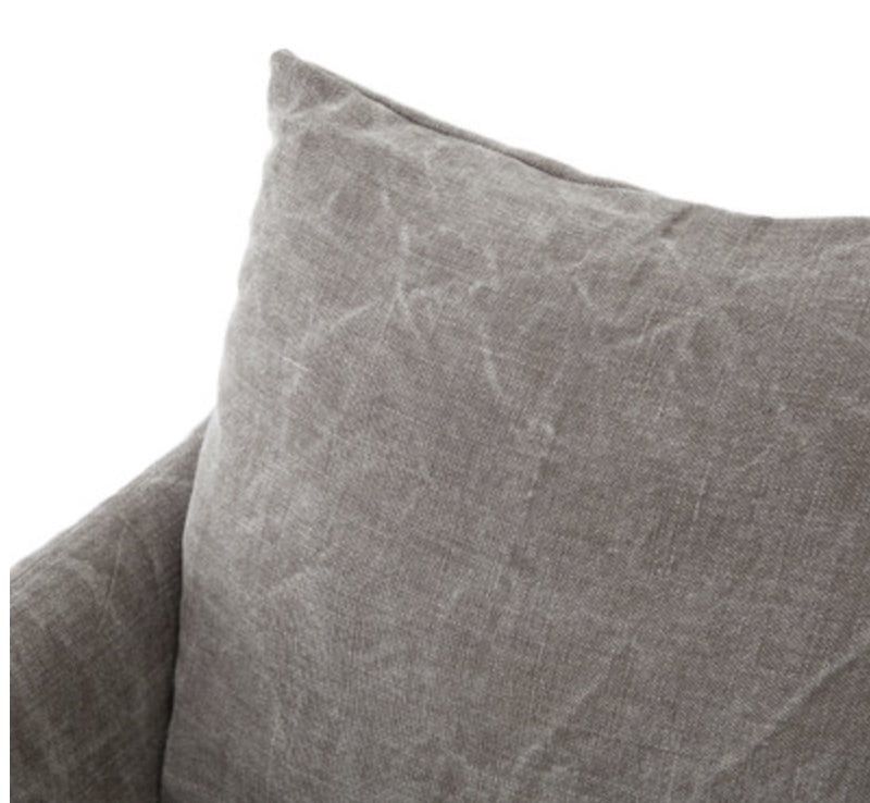Banks Swivel Chair-Stonewash Heavy Jute-27x35.5x32.75 30% off No other Disc.
