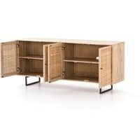 Cali Sideboard-Natural w Cane-72x18x31