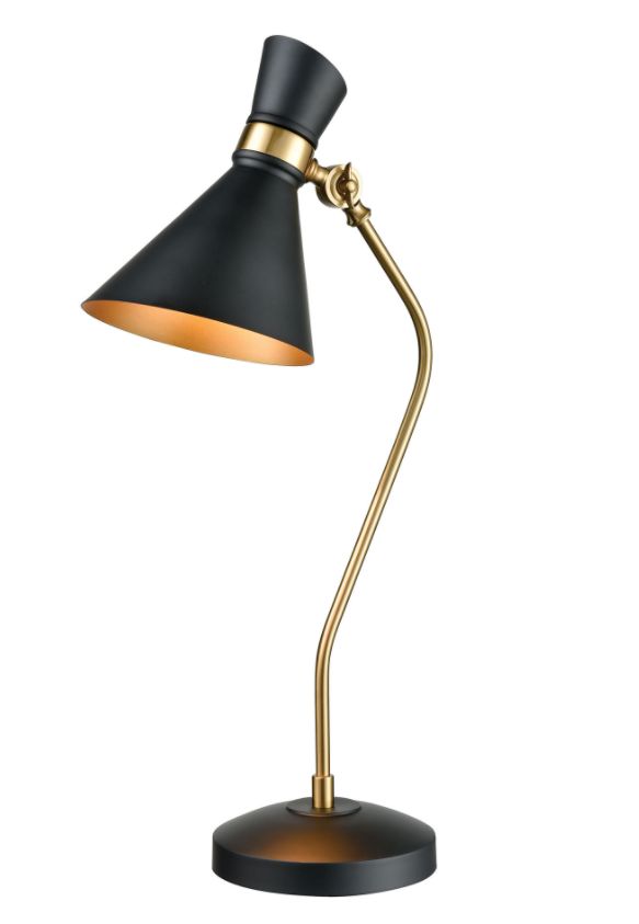 Virtuoso Table Lamp-Matte Black 13x7x29