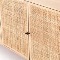 Cali Sideboard-Natural w Cane-72x18x31
