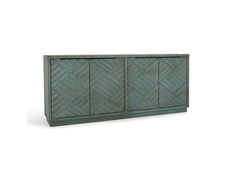 Mateo Sideboard-Antique Blue-89.75x18x38.5