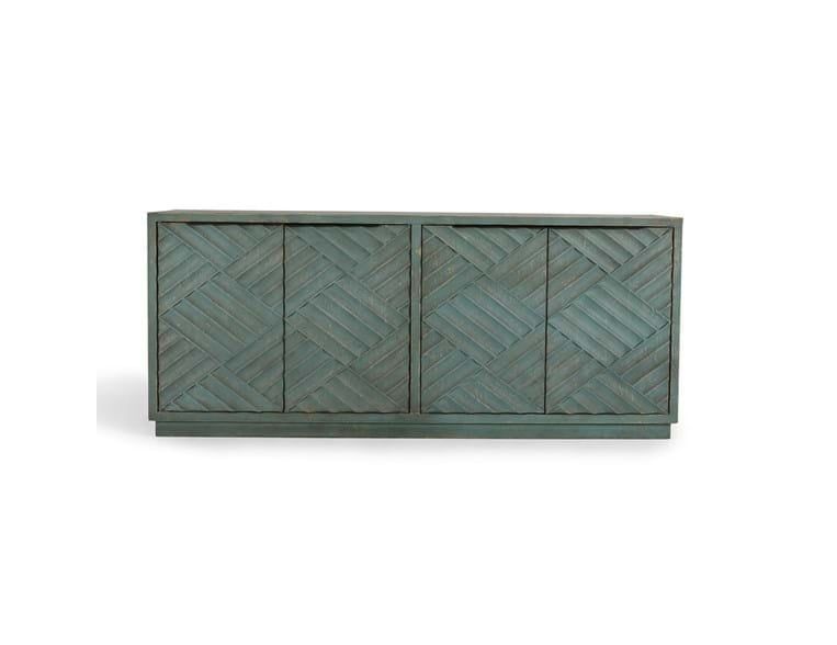 Mateo Sideboard-Antique Blue-89.75x18x38.5