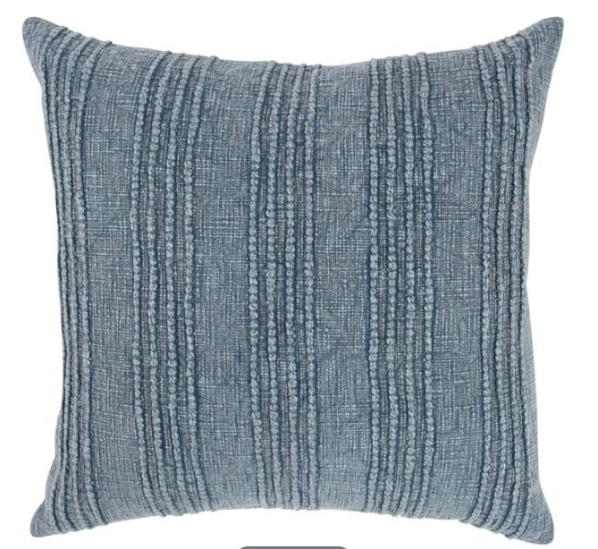 SLD Gratitude Pillow-Sea Fog Blue-22x22