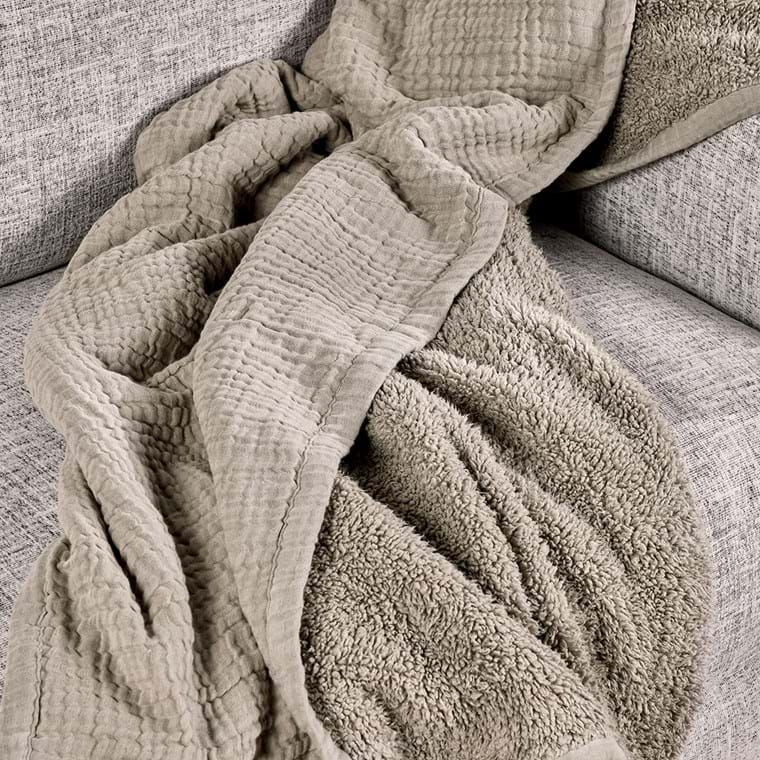 TC Cardiff Natural Throw-50x70
