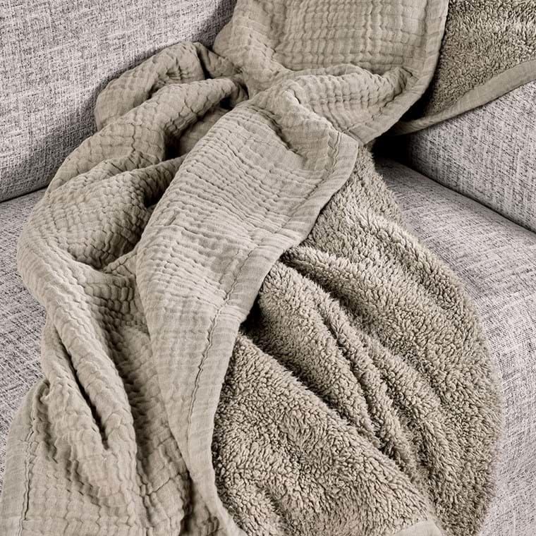 TC Cardiff Natural Throw-50x70