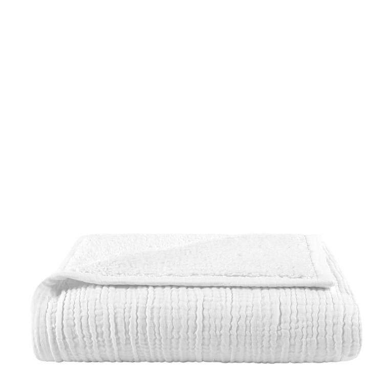 TC Cardiff White Throw-50x70