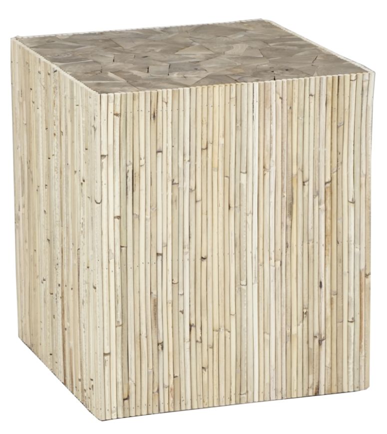 Toleno Square Stool-16x16x18