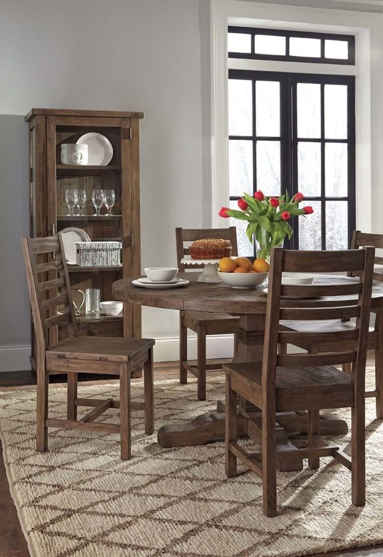 Caleb Dining Chair-Desert Gray-17x21x40 Clearance No Discounts