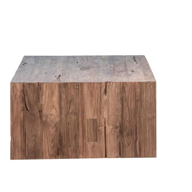 Old Teak Long Coffee Table-60x30x16