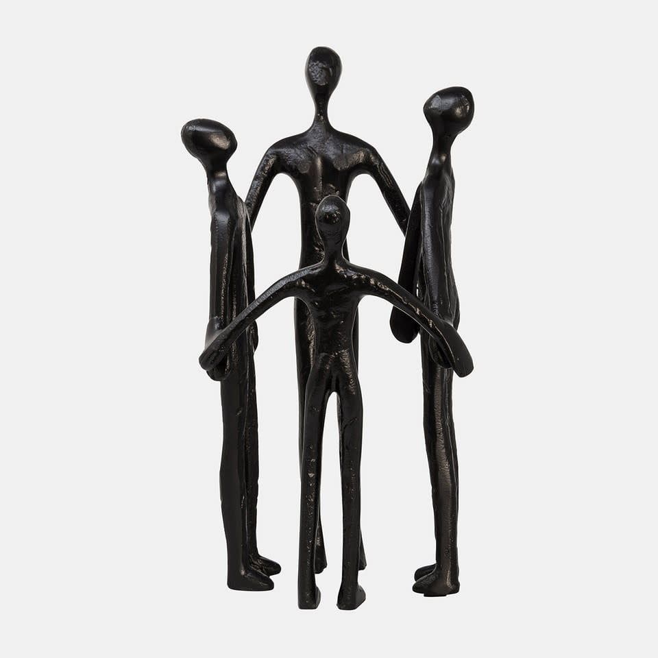 Metal Family of 4-13&quot;-Black