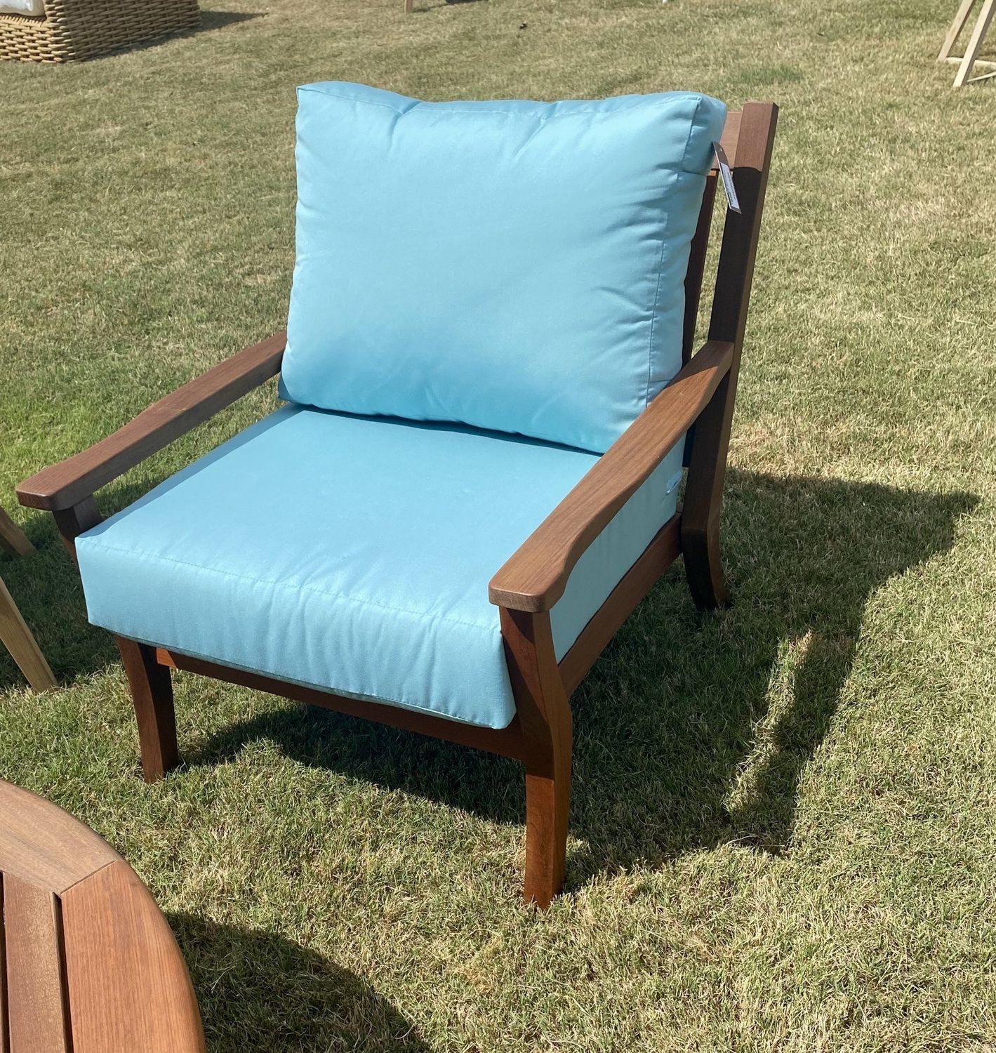 Ipe Occasional Chair-28.5x33.75x32.25
