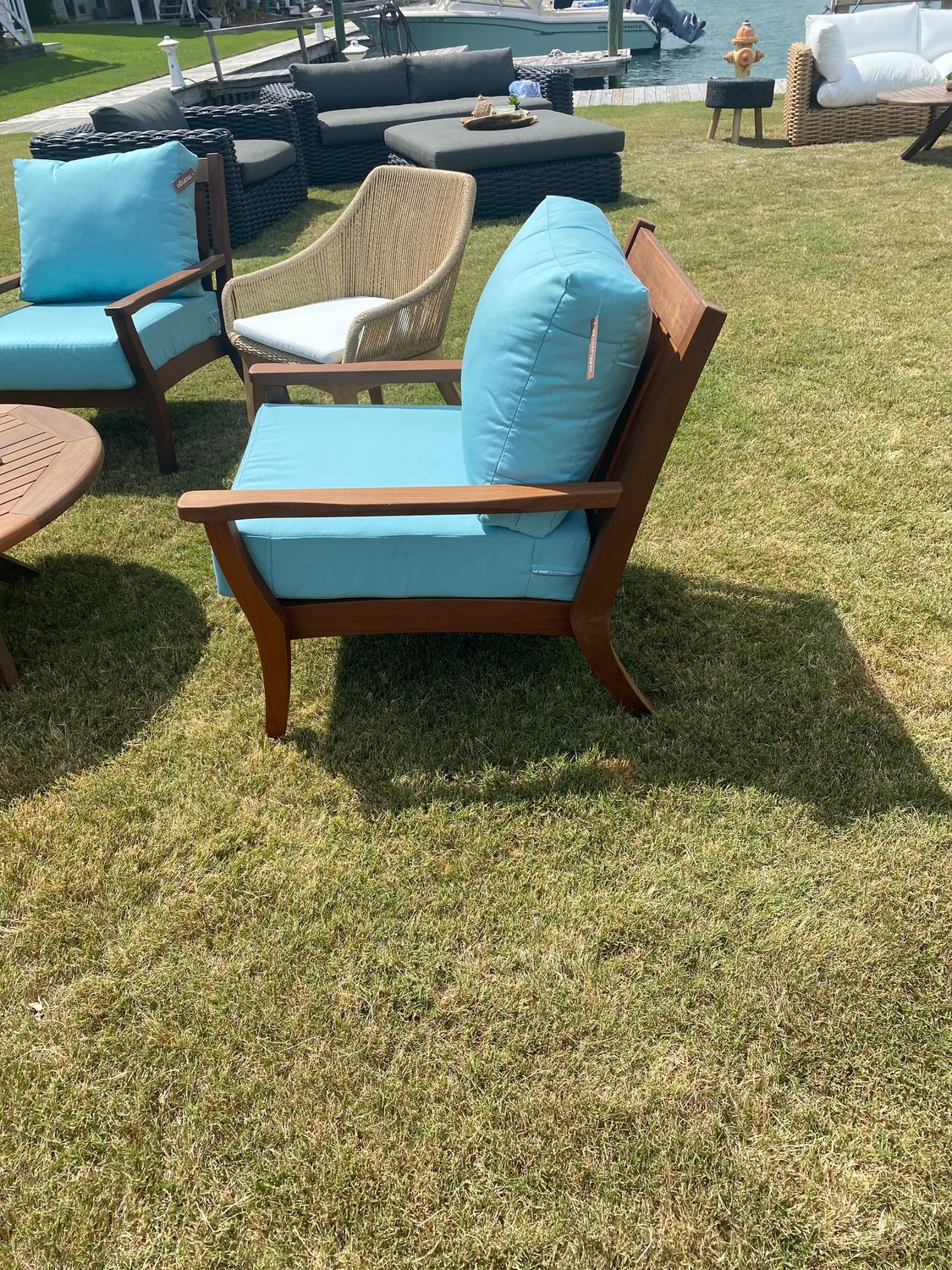 Ipe Occasional Chair-28.5x33.75x32.25