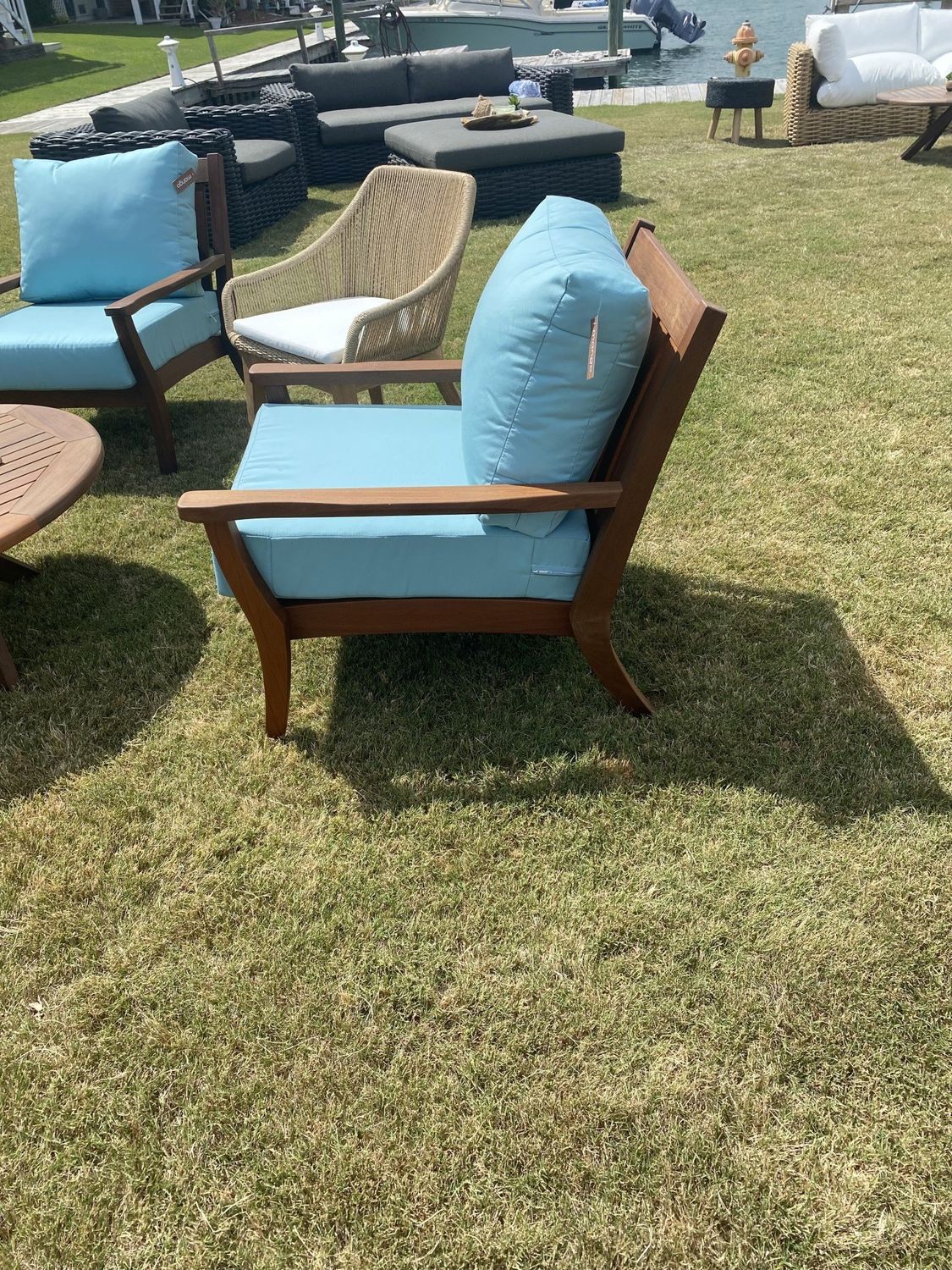 Ipe Occasional Chair-28.5x33.75x32.25