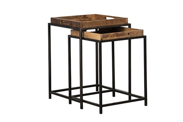 Alfred End Table S/2-17x17x24
