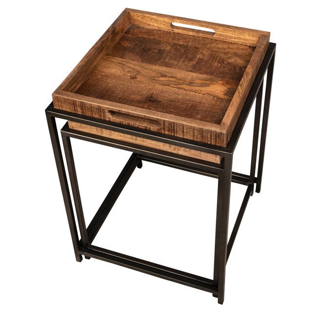 Alfred End Table S/2-17x17x24